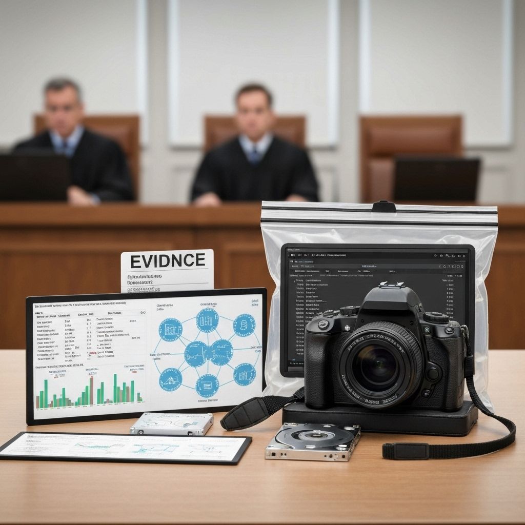 Legal Evidence for Crypto Cases